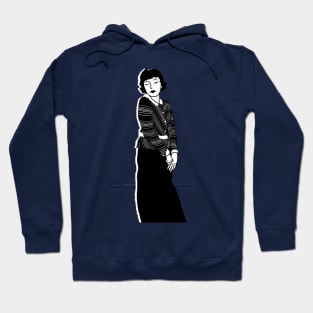 It Happened One Night | Portrait of Claudette Colbert as Ellen "Ellie" Andrews Hoodie